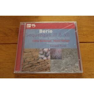 Berio CD Sequenzas III & VII Cathy Berberian Heinz Holliger Chamber Music New